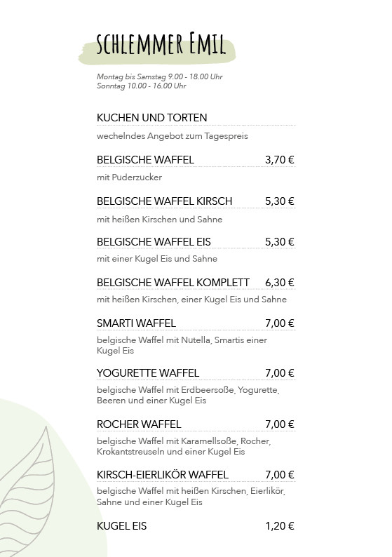 Rostock Gartencenter | Café Emil
