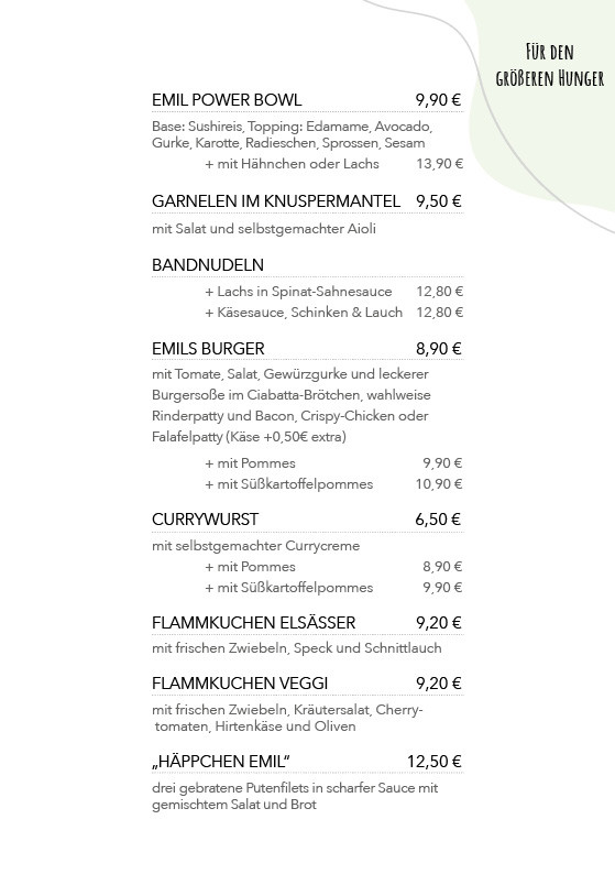 Rostock Gartencenter | Café Emil