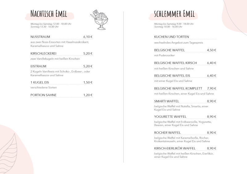 Rostock Gartencenter | Café Emil