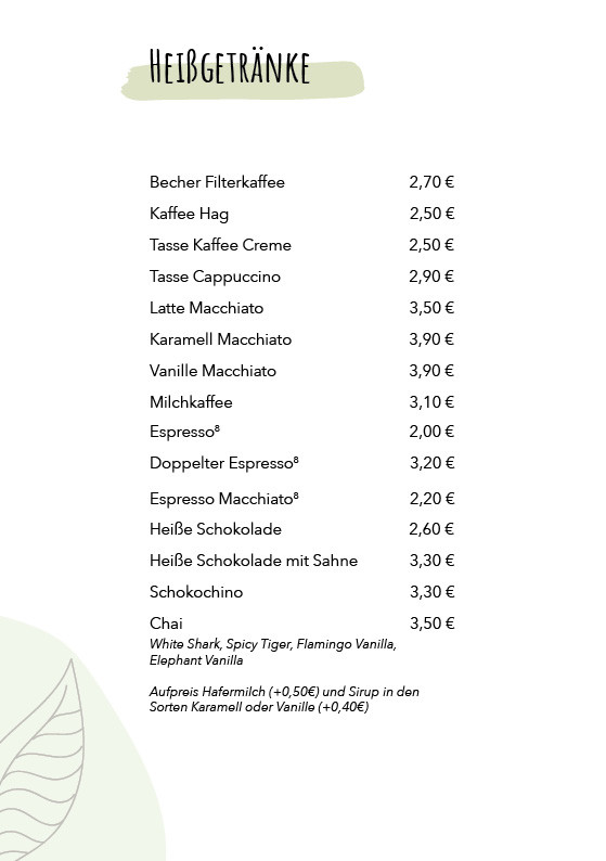 Rostock Gartencenter | Café Emil
