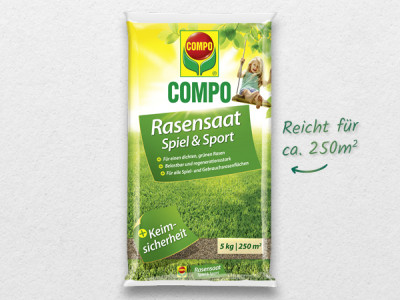 Compo Rasensaat - 5kg