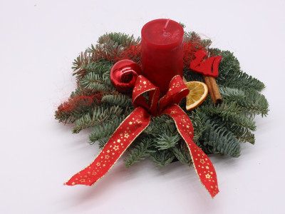 Adventsgesteck