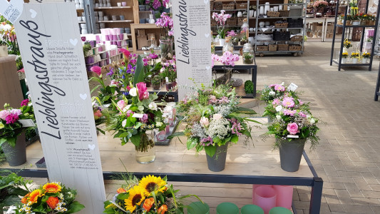 Rostock Gartencenter | Lieblingsstrauß: frisch - kreativ - handgemacht